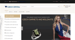 Desktop Screenshot of czechcrystal.com